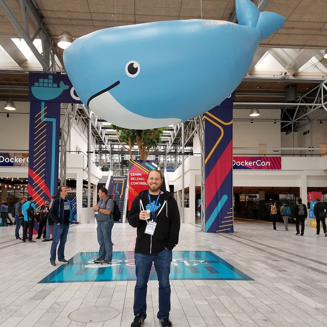 Technology Director Ben Kauffman at DockerCon